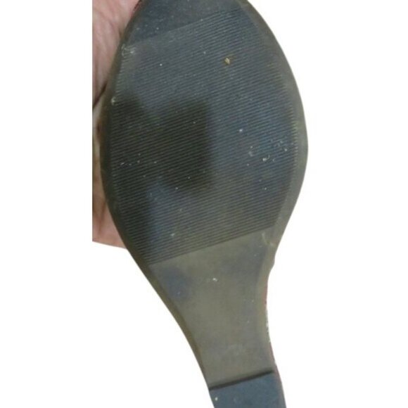 STEVE MADDEN Boho Patent Platform Ankle Strap Wedge Heels Peep Toe Sandals - Picture 15 of 16